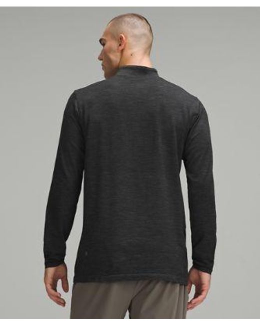 lululemon athletica Gray – Metal Vent Tech Midweight Half Zip Sweatshirt – / – for men