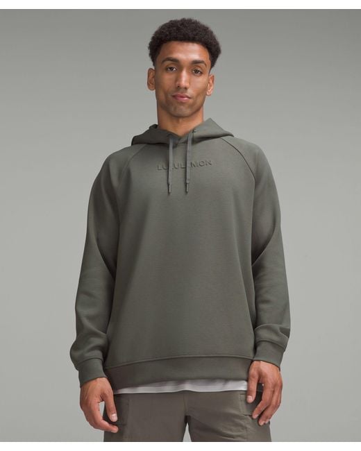 lululemon Smooth Spacer Classic Fit Pullover Hoodie in Gray for Men Lyst