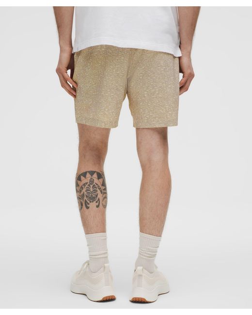 lululemon athletica Natural Abc Wovenair Pull-On Short 7" for men