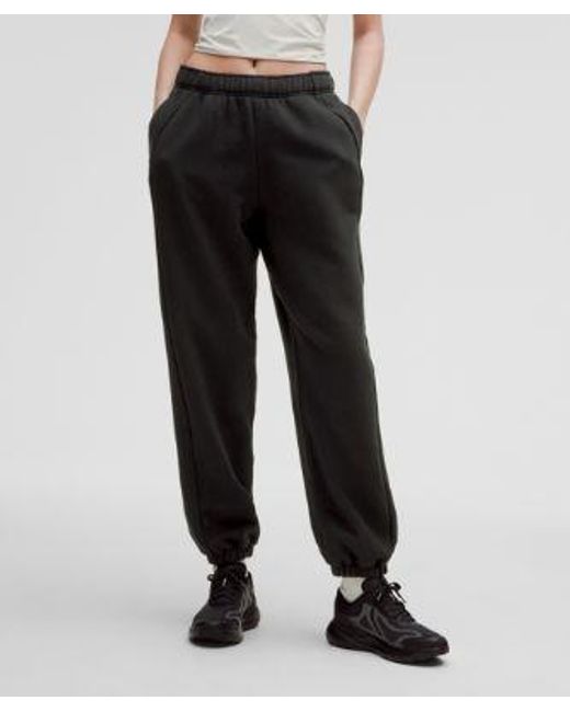 lululemon athletica Scuba Mid-rise Oversized Joggers Regular - Color Black - Size L