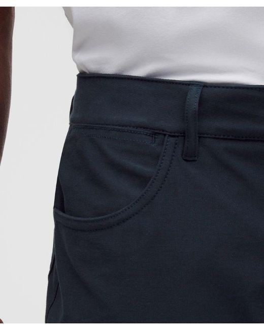 lululemon athletica Blue – Easyfive Classic-Straight Trousers 32L Light – – Size 4 for men