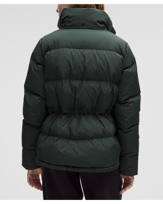 lululemon athletica Green – Wunder Puff 644-Down-Fill Jacket – – Size 4