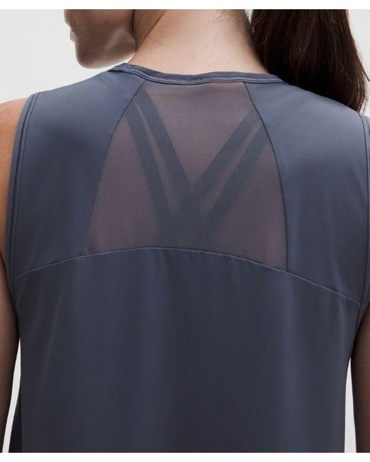 lululemon athletica Blue – Sculpt Tank Top – – Size 4