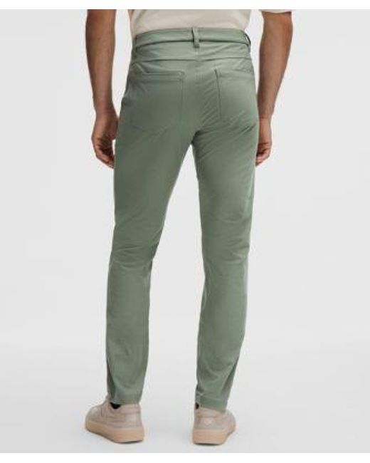 lululemon athletica Natural Abc Slim-Fit 5 Pocket Pant 30L for men