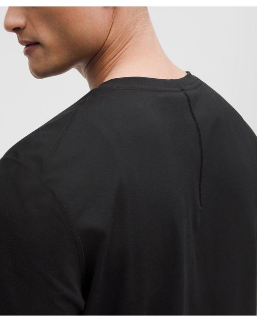 lululemon athletica Black – Soft Jersey Short-Sleeve Shirt – – Size Large for men