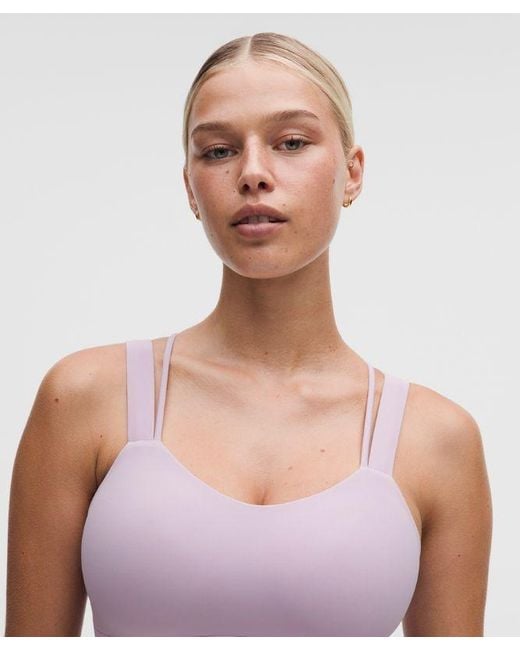 lululemon athletica Blue Like A Cloud Longline Bra