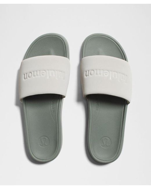 lululemon athletica Multicolor – Restfeel Slides Graphic – – Size 14 for men