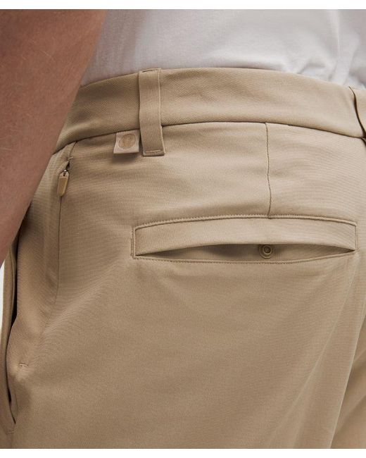 lululemon athletica Natural Abc Classic-Fit Short 9" for men