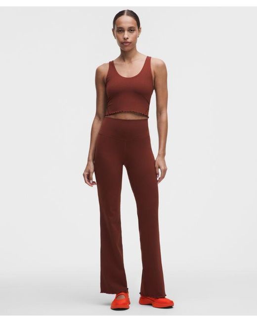 lululemon athletica – Align High-Rise Lettuce-Hem Flared Pants – Size 4
