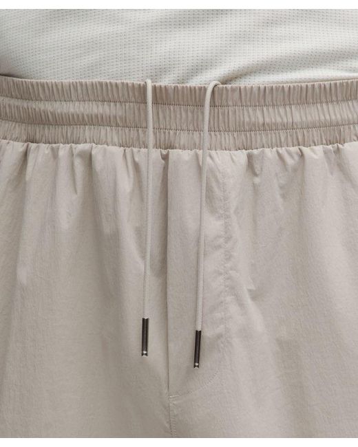 lululemon athletica Gray – Pace Breaker Linerless Shorts Glyde – 7" – – Size Large for men