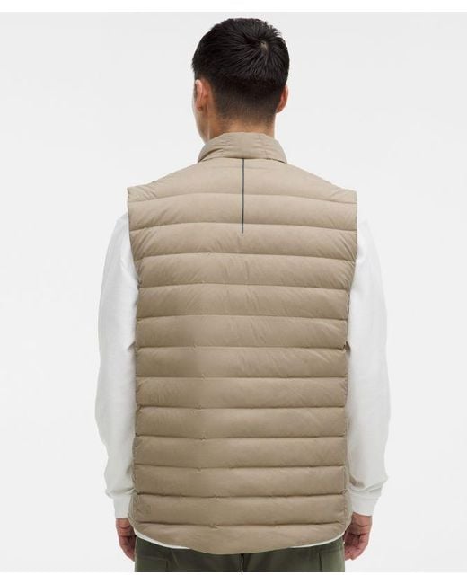 lululemon athletica Natural Navigation Down Vest for men
