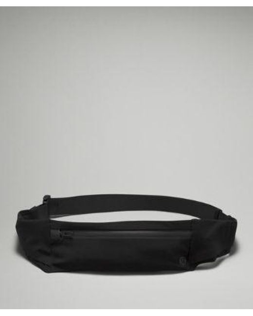 lululemon athletica Black – Fast And Free Running Belt – – Size Large/Xl
