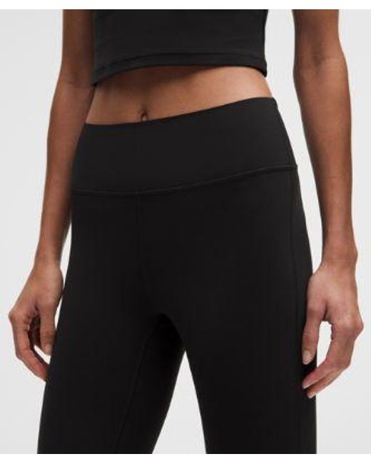 lululemon athletica Black Groove Nulu High-Rise Flared Pant