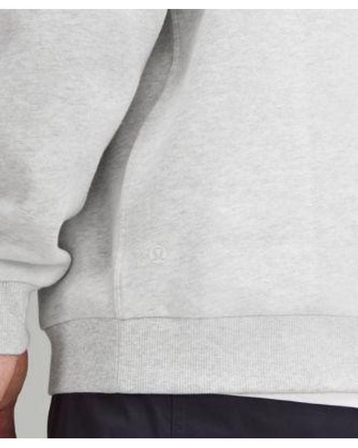 lululemon athletica Gray Steady State Crew for men