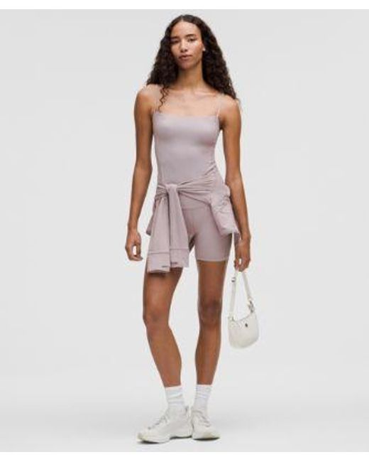 lululemon athletica Purple – Wundermost Ultra-Soft Nulu Spaghetti-Strap Adjustable Cami – – Size Large