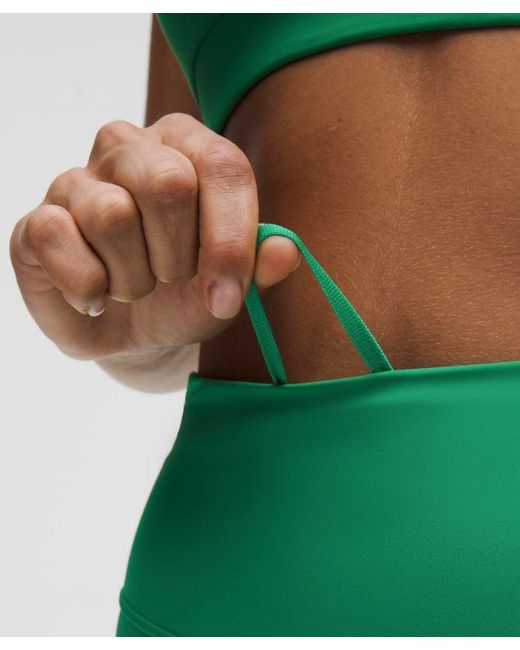 lululemon athletica Green Fast And Free High-Rise Crop 19"