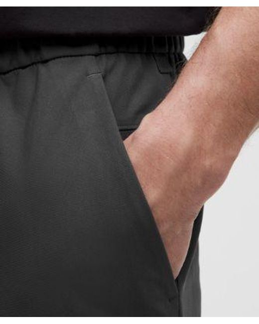 lululemon athletica Gray Abc Warpstreme Pull-on Trousers Regular - Color Black - Size L for men