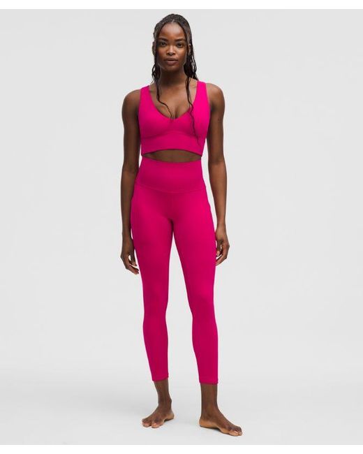 lululemon athletica Pink Align High-Rise Pant With Pockets 25"