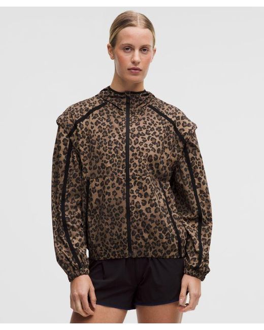 lululemon athletica Brown Transformable Windbreaker