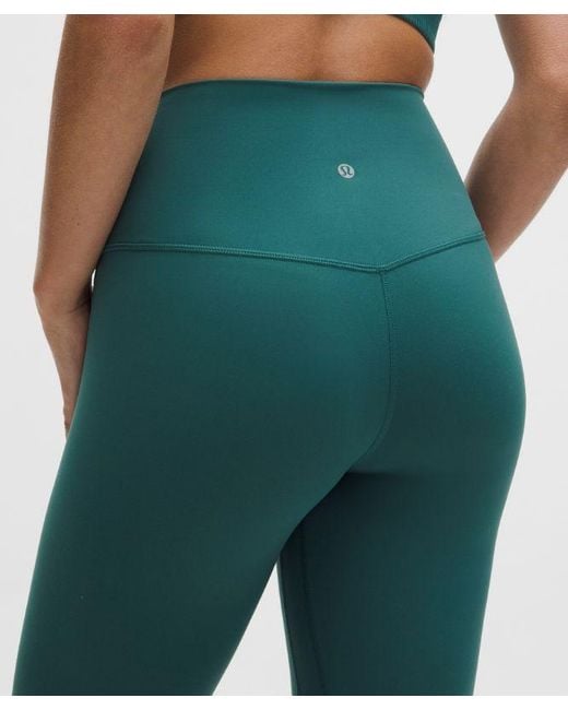 lululemon athletica Green – Align High-Rise Crop Leggings – 23" – – Size 20