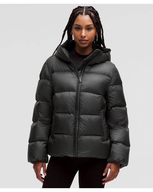 lululemon Women's Black Featherweight 900-Down-Fill Puffer Jacket