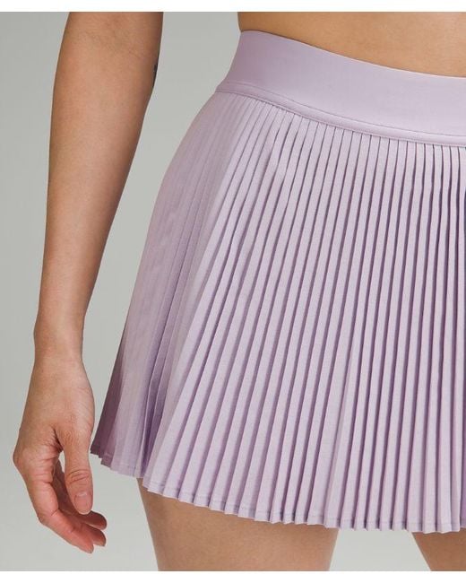lululemon athletica Multicolor Varsity High-rise Pleated Tennis Skirt