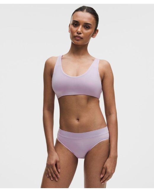 lululemon athletica Red Underease Scoop-Neck Bralette A-C Cups