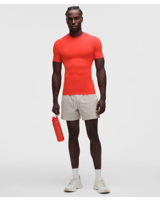lululemon athletica Red – Repper Short-Sleeve Shirt – – Size Large for men