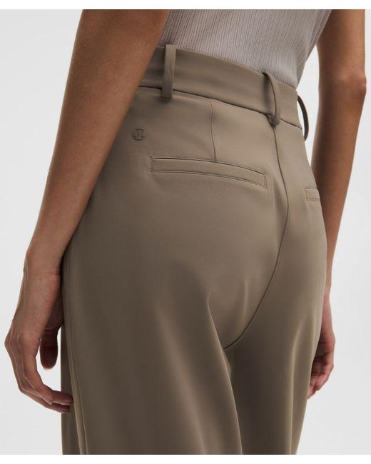 lululemon athletica Natural Daydrift High-Rise Straight-Leg Trouser