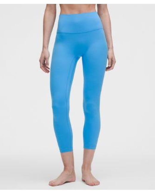 lululemon athletica Blue Align No Line High-Rise Pant 25"