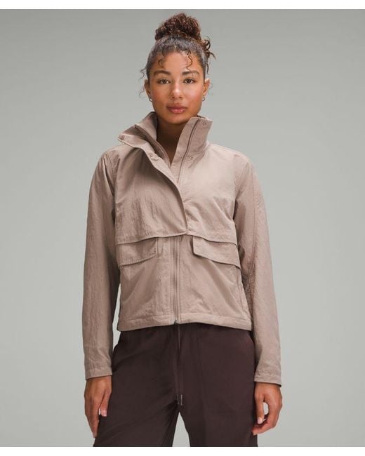 lululemon athletica Brown – Always Effortless Classic-Fit Jacket – – Size 18