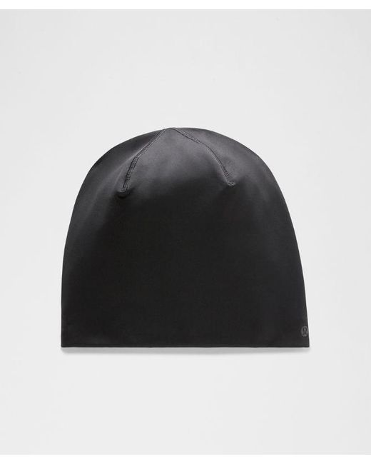 lululemon athletica Black Fast And Free Fleece Running Beanie for men
