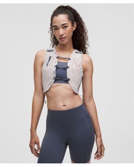 lululemon athletica Gray – Fast And Free Trail Running Vest – Size Large/Xl