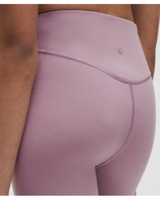 lululemon athletica Purple Wunder Under Smoothcover High-Rise Tight 25"