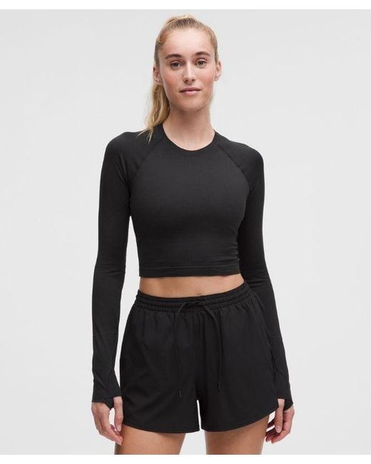 lululemon athletica Green – Swiftly Tech Cropped Long-Sleeve Shirt 2.4 – – Size 4