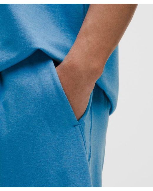 lululemon athletica Blue Becalm Relaxed-Fit Short 7" for men