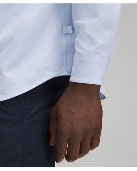 lululemon athletica New Venture Classic-fit Long-sleeve Shirt - Color Blue/pastel - Size L for men