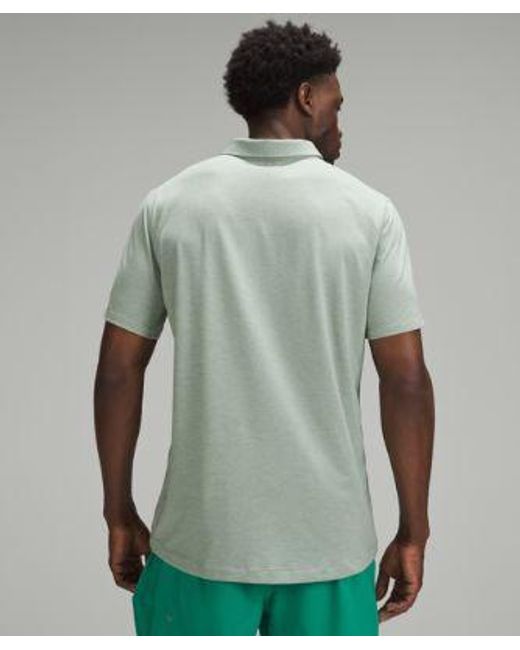 lululemon athletica Green – Evolution Short-Sleeve Polo Shirt – /Pastel – for men