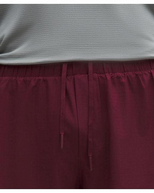 lululemon athletica Gray Mile Maker Ripstop Lined Short 4" for men