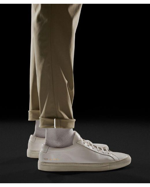 lululemon athletica Natural Abc Classic-fit Trousers 34"l Warpstreme for men