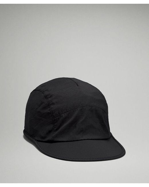 lululemon athletica Black Lululemon Lab Lightweight Cinchable Hat