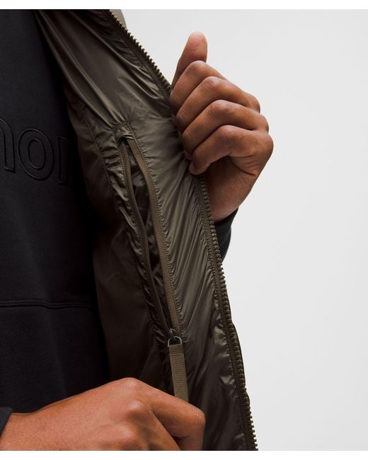 lululemon athletica Black Always Down Puffer Vest for men