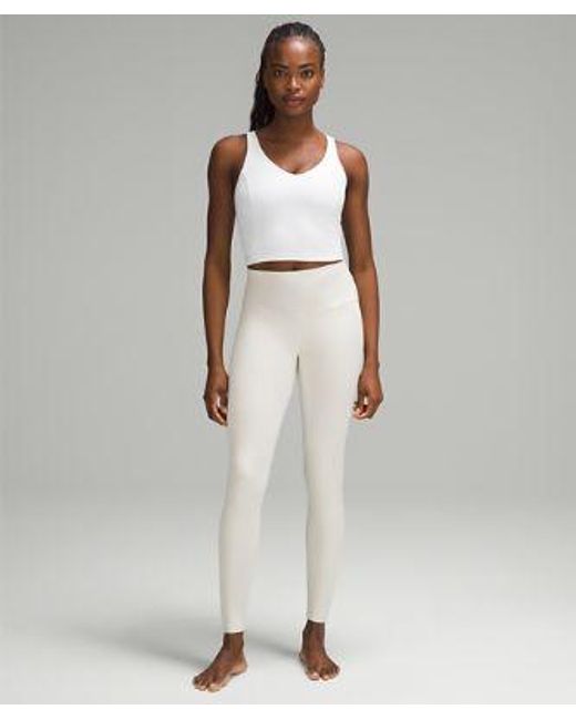 lululemon athletica White Align Tank Top