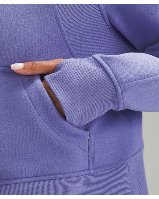 lululemon athletica Scuba Oversized Full-zip Hoodie in Purple