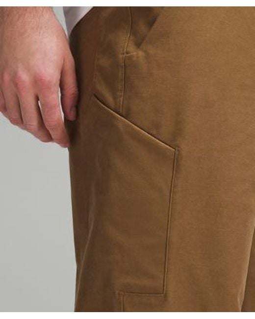 lululemon athletica Brown Utilitech Carpenter Pants Straight Leg for men