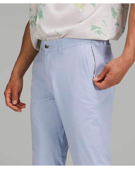 lululemon athletica Blue – Commission Slim-Fit Trousers 32"L Wovenair – /Pastel – for men