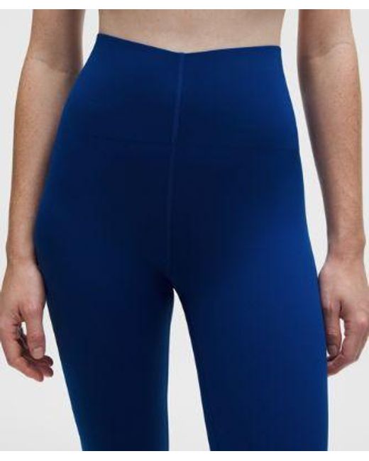 lululemon athletica Blue – Glow Up Super-High-Rise Tight Leggings – 28" – – Size 4