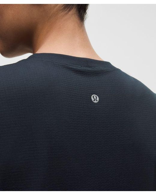 lululemon athletica Blue – Swiftly Relaxed Short-Sleeve Shirt Hip Length – – Size 4