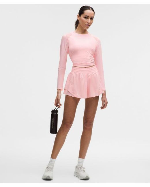 lululemon athletica Pink Sculpt Long-Sleeve Shirt