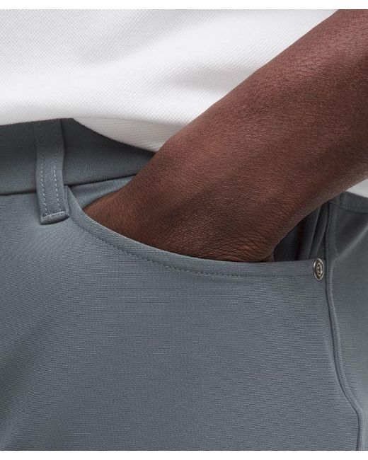 lululemon athletica Blue Abc Classic-Fit 5 Pocket Pant 34L for men